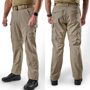 Tru-Spec 24-7 Series Mens 36/32 Khaki Tan Ripstop Tactical Cargo Pants Gorpcore
